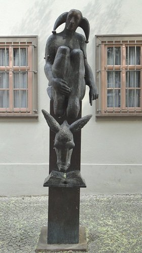 🗿 오일렌슈피겔과 당나귀 기념비(덴크말 오일렌슈피겔 운트 에젤)